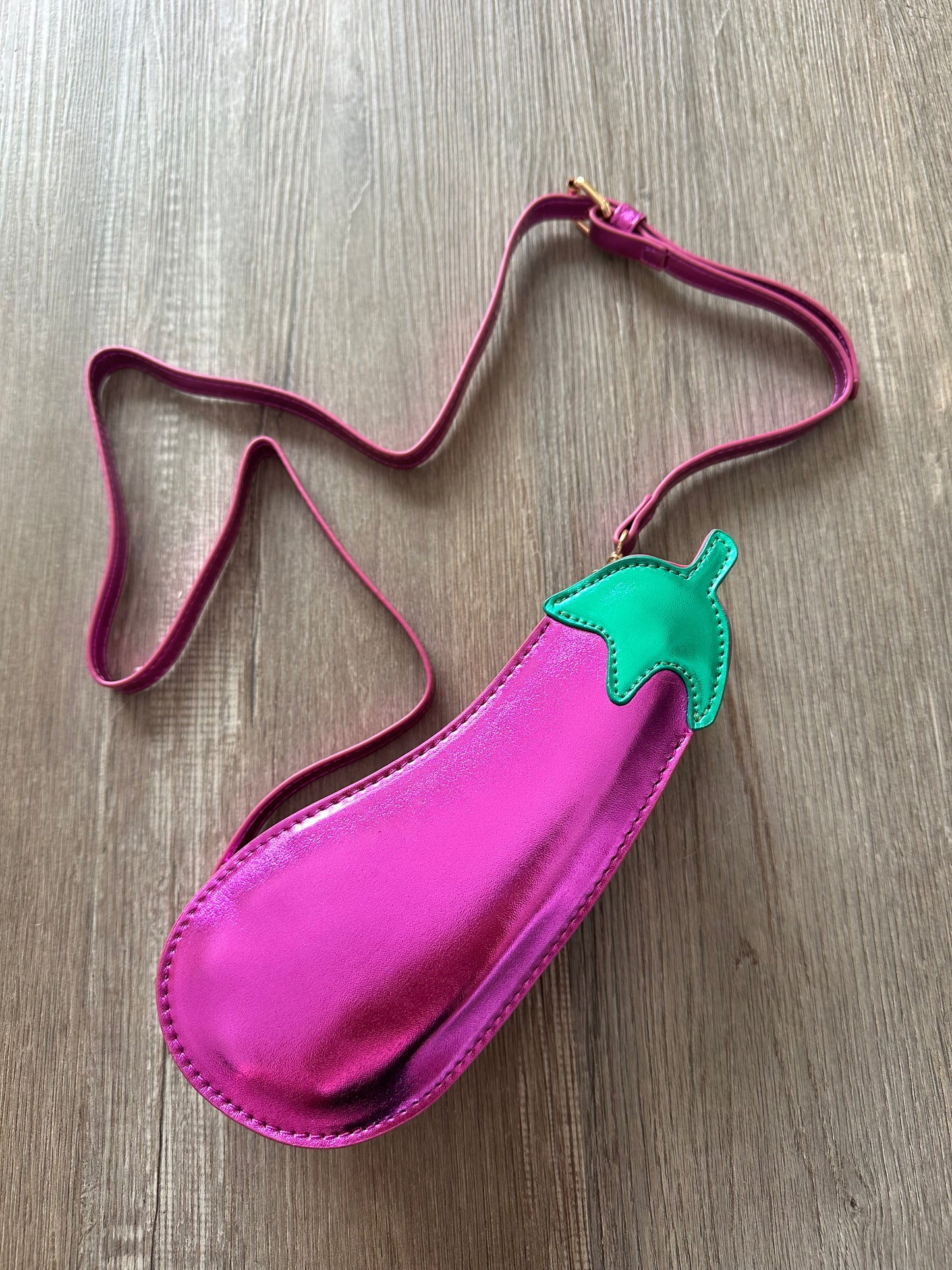 Eggplant Shaped Purse