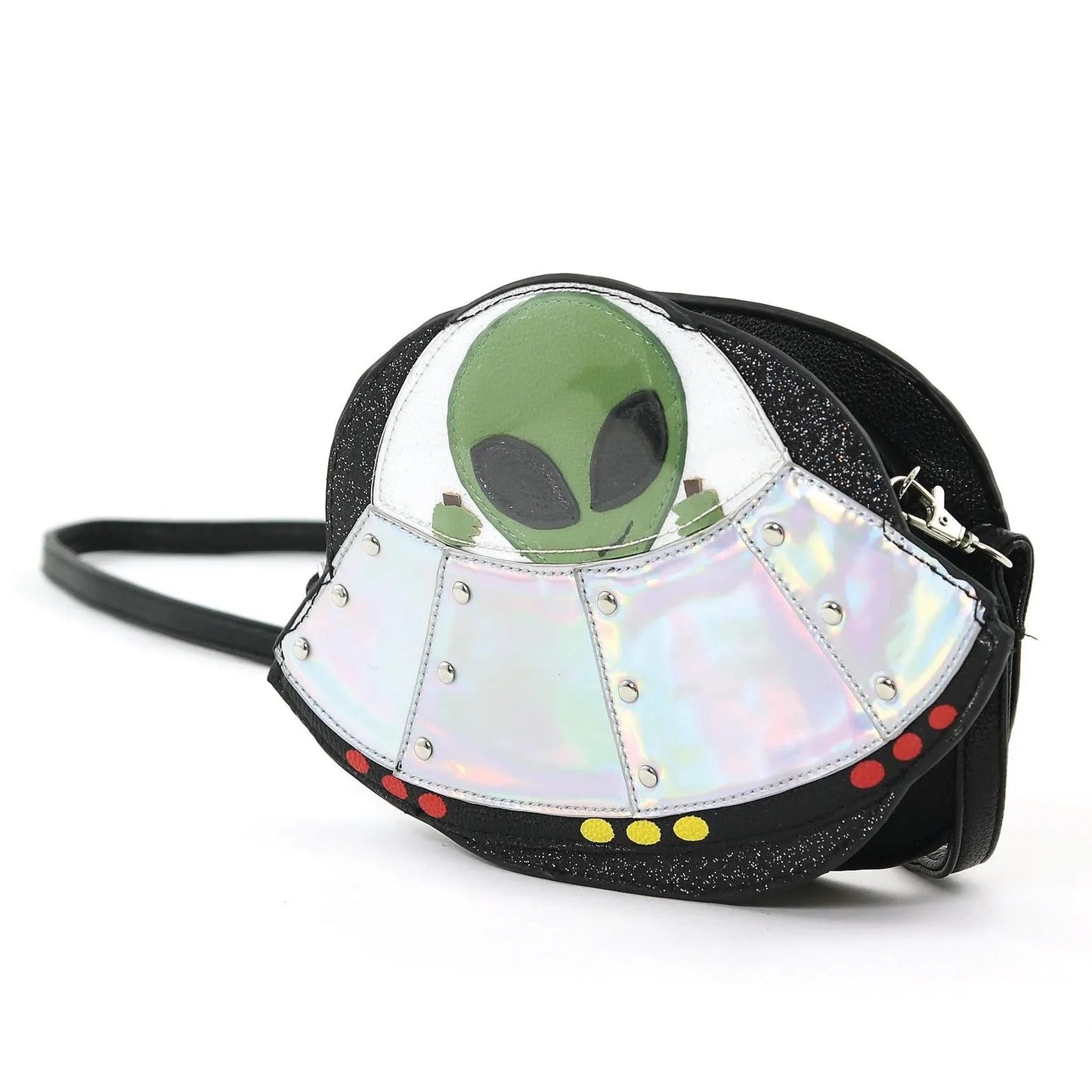 Alien Flying Spaceship Purse