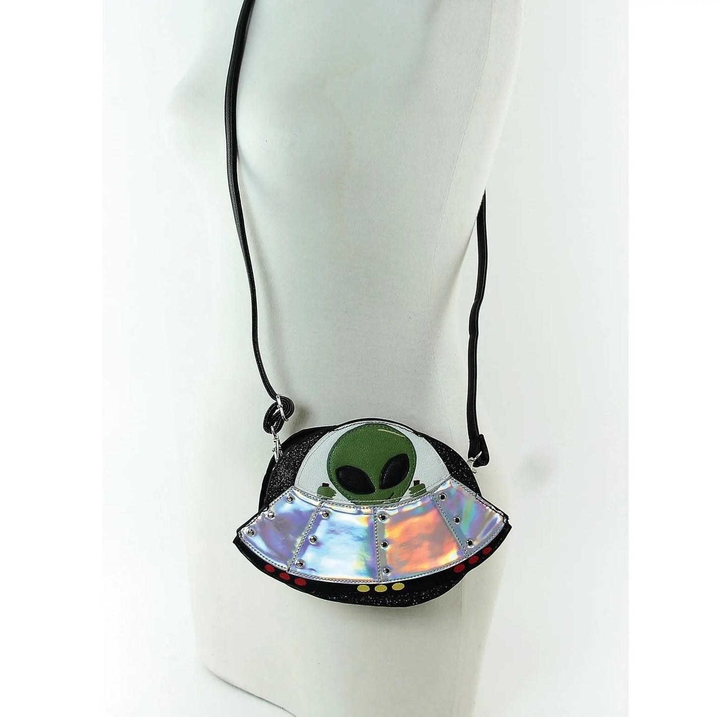 Alien Flying Spaceship Purse