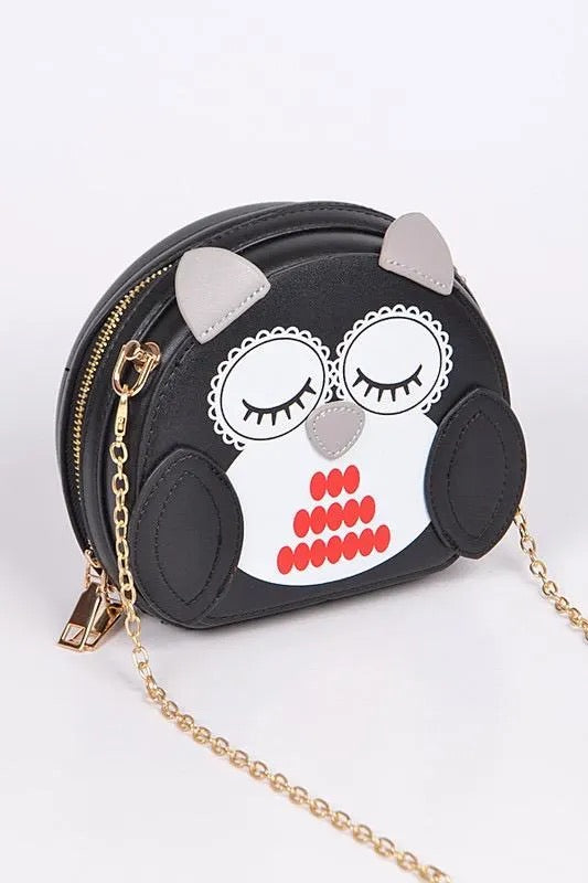 Sleepy Owl Purse