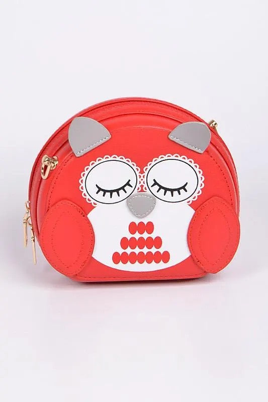 Sleepy Owl Purse