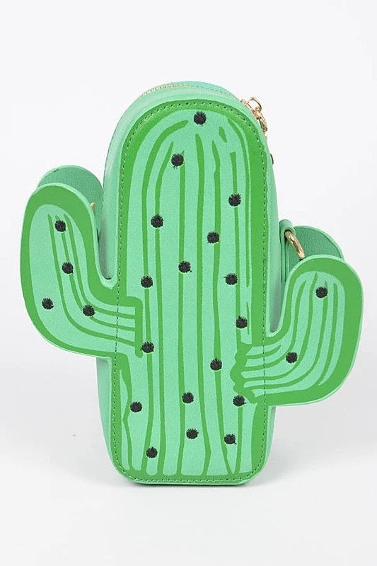 Flower Cactus Purse