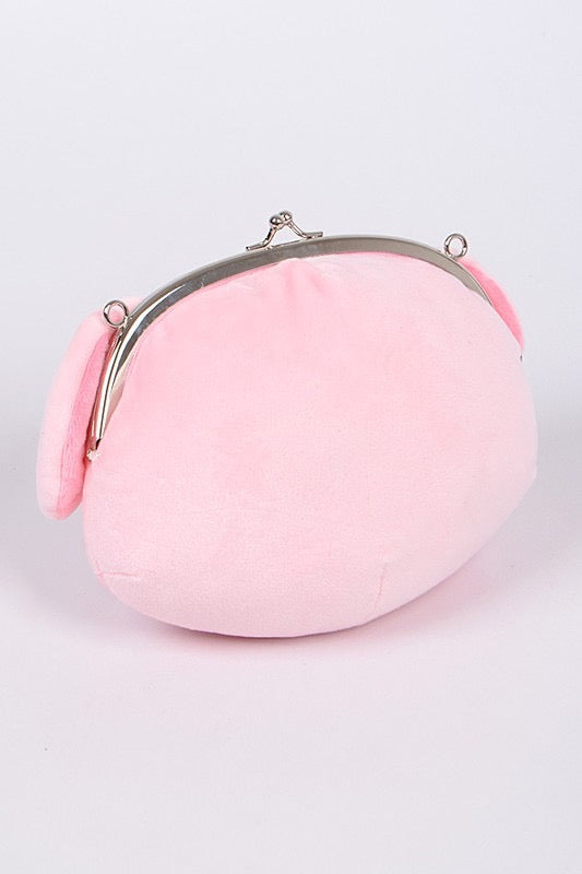 Fuzzy Pig Purse