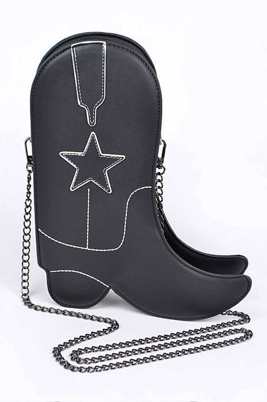 Cowboy Boot Crossbody Bag (5 colors)