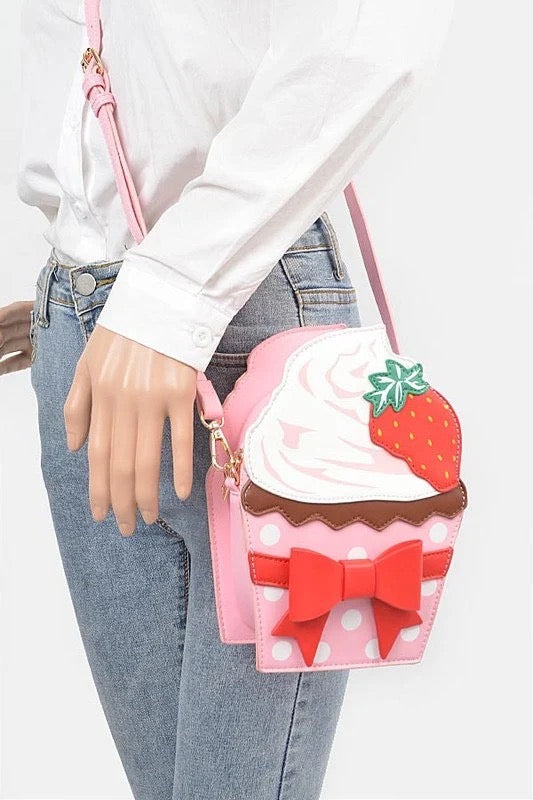 Ice Cream Sunday Crossbody Bag