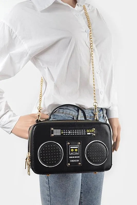 Boom Box Fun Purse