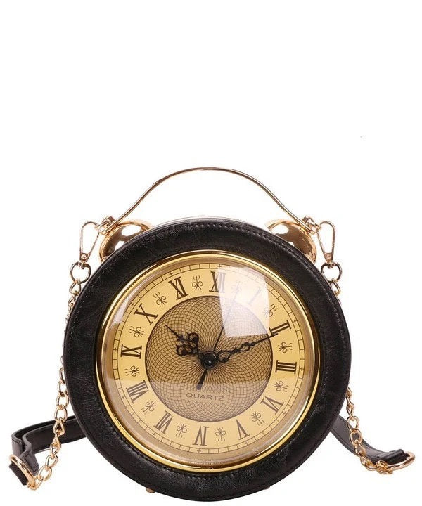 Vintage Real Clock Purse