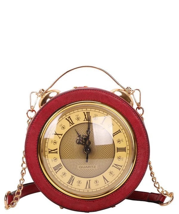 Vintage Real Clock Purse