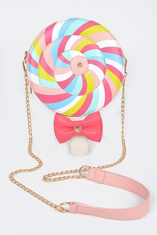 Colorful Lollipop Purse