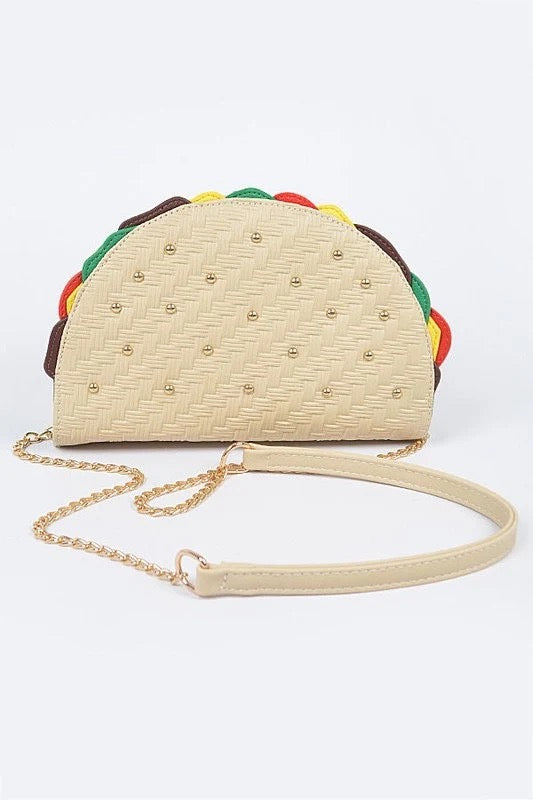 Studded Taco Purse