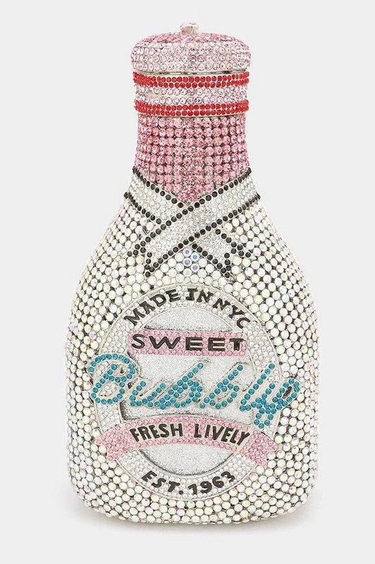 Limited Edition Crystal Rhinestone Bubbly Purse