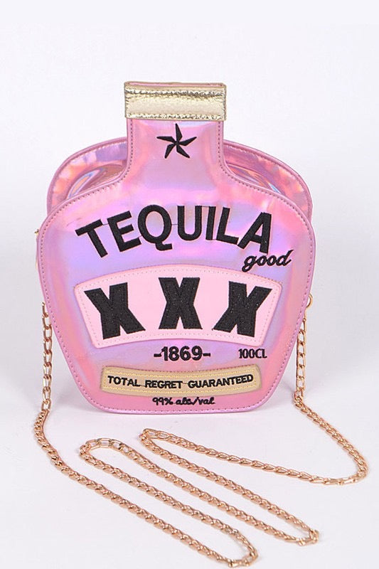 Tequila Purse- Chrome (3 colors)