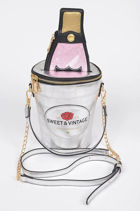 Champagne Novelty Purse