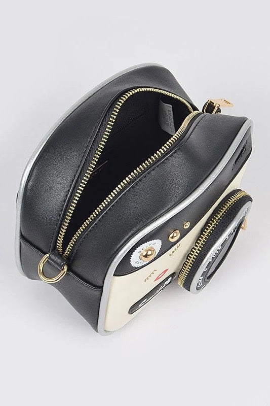 Camera Inspired Handbag